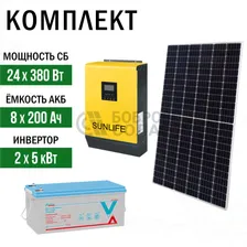 Солнечная электростанция «База отдыха 15 кВт»