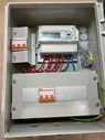Щит учета электроэнергии в сборе 15 кВт 380В трехфазный 2 тарифа, автоматы 3п 25А TDM, счетчик Энергомера многотарифный