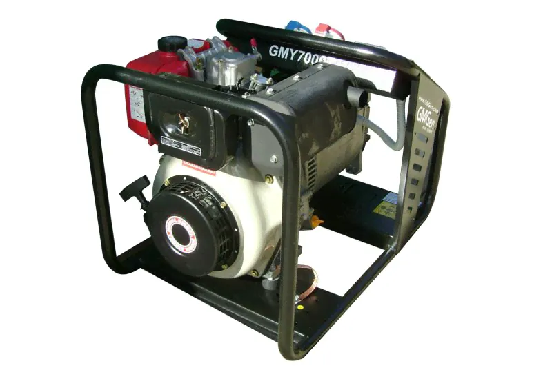 Дизельный генератор GMGen GMY7000T (Италия) (5 кВт) 3 фазы