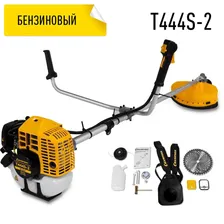 Триммер бензиновый Champion T444S-2 (1,6 кВт неразъем.вал, 41.5см3)